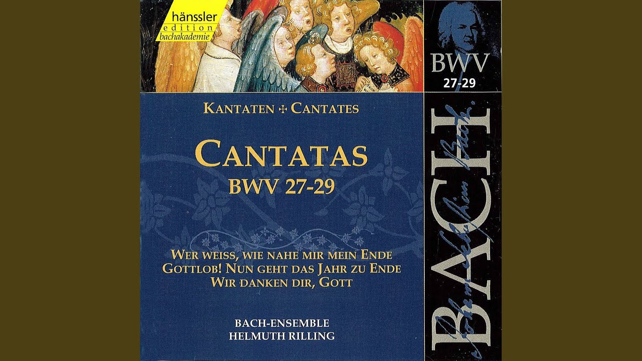 Παρακολούθηση Wer weiss, wie nahe mir mein Ende!, BWV 27: Recitative: Wer weiss, wie nahe mir mein Ende... στο YouTube Παρακολούθηση Wer weiss, wie nahe mir mein Ende!, BWV 27: Recitative: Wer weiss, wie nahe mir mein Ende... στο YouTube