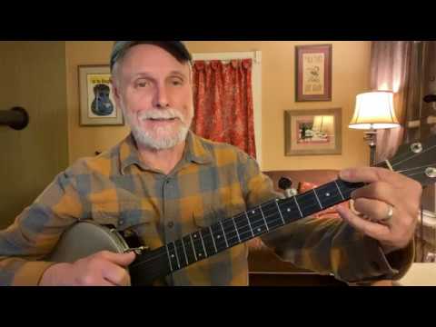 Carl Jones Sail Away Ladies banjo D-tuning- chords and melody w/ 3 verses!