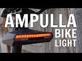 Ampulla Rechargeable Bike Tail Light Review with Remote Control, Turning Lights, Ground Lane Alert