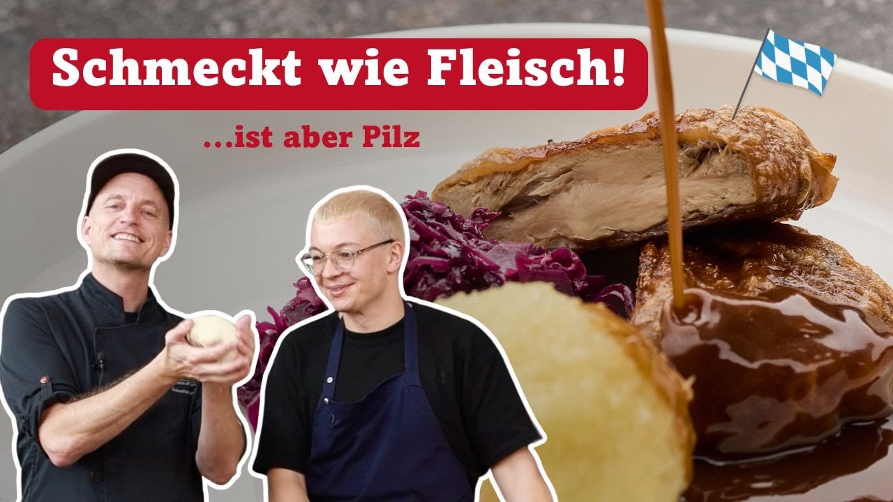 Lion’s Mane Braten – der beste vegane X-Mas Hauptgang! | Rudi & Sebastian Copien