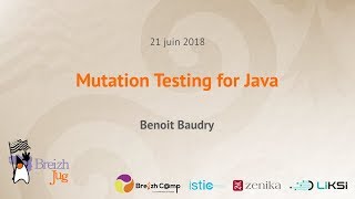 [BreizhJUG] Mutation Testing for Java - Benoit Baudry screenshot 2