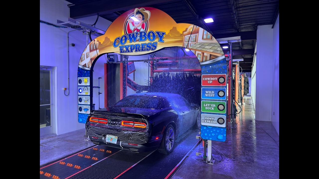 Cowboy Express Car Wash: Burleson Site