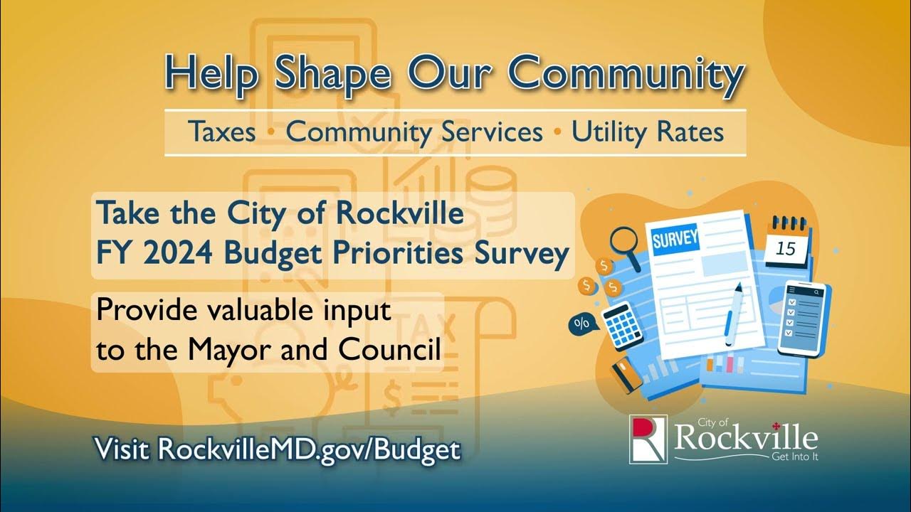 FY 2024 Budget Priorities Survey YouTube