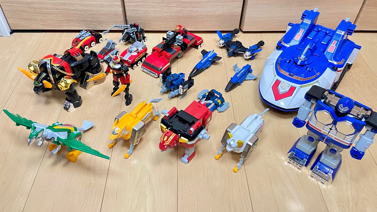 PowerRangers Lost Galaxy All Megazord】ガンガンギギン⁉️ギンガマン