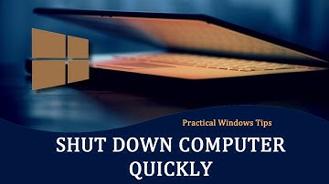 One-click shutdown: How to shut down your pc quickly using windows command line