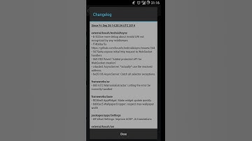 CM11 2014-09-27 Nightly Update