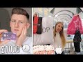 I GAVE MY GIRLFRIEND £1000 TO SPEND IN ONE HOUR!! (BUY ANYTHING YOU WANT) **i'm broke**