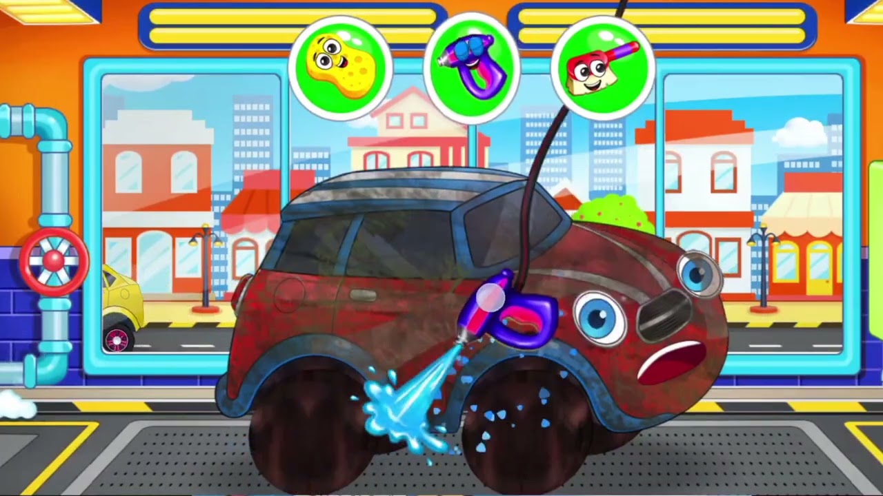 Car washing game 🎯| car cleaning games 