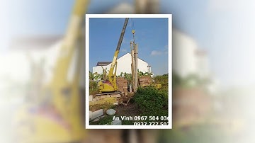 An Vinh ép cọc tại Thủ Dầu Một