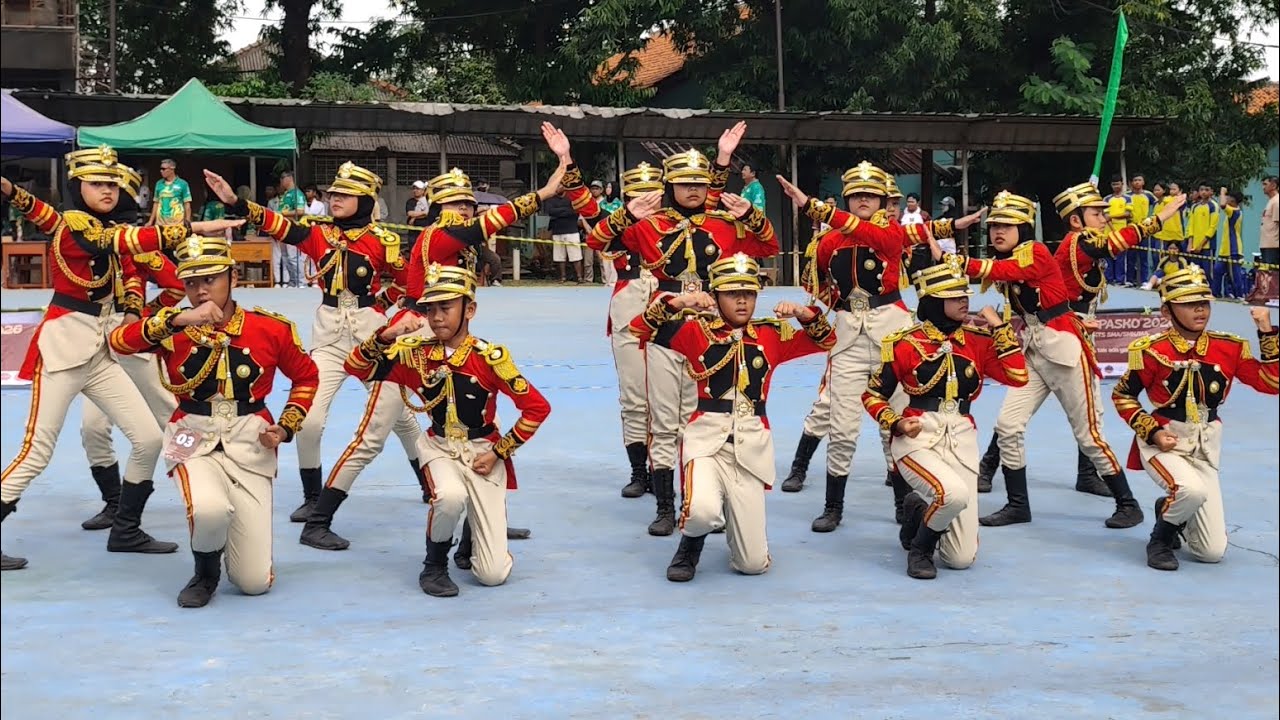 JUARA UMUM + UTAMA 1! Paskibra SDN Tegalwaru 01 Karawang | LKBB GLOPASKO 2026