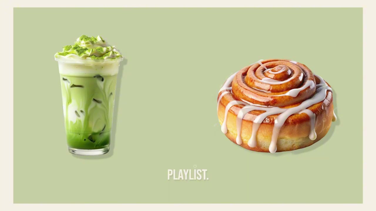 Matcha & Cinnamon Roll – calm study playlist