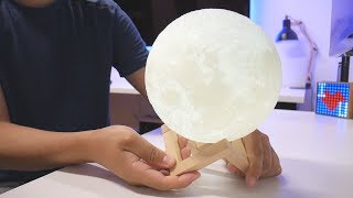 LOFTEK: A 3D Printed Moon Lamp #Lights
