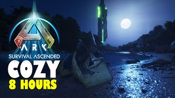 8 Hours of Cozy Ark Survival Ascended Gameplay – No Commentary, Relax, Sleep, Study
