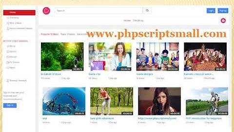 The best Video Sharing Website Script