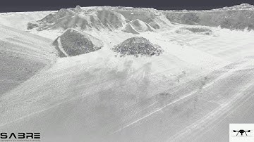 SABRE Sky-3D UAV LiDAR with FARO Focus3D S120 Quarry fly through