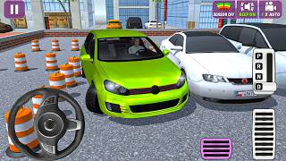 New Car Parking School Game - Girl Driving & Hard Parking Test Multi-levels pass - android gameplay screenshot 1
