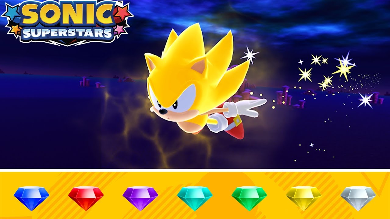 SONIC SUPERSTARS - Super Sonic and ENDING EXPLAINED 