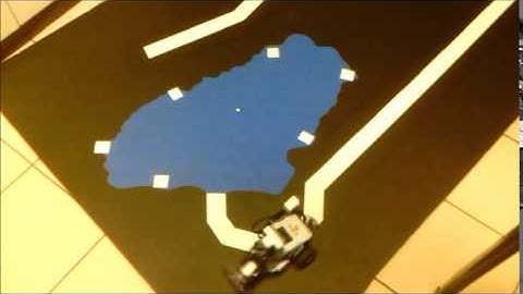 NXT line following ROBOT / PID-controller / Fuzzy-electronics