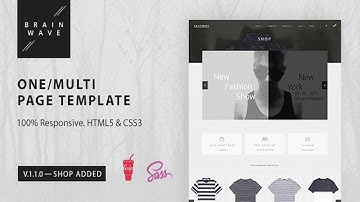 Brainwave — Multipurpose One/Multi Page Template | Themeforest Website Templates and Themes