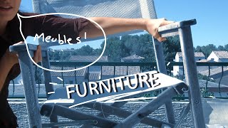 Weekly French Words With Lya - Furniture