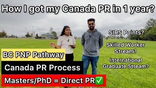 How I got my PR in 1 year? BC PNP Fully Explained, Canada Permanent Residency Process 202324