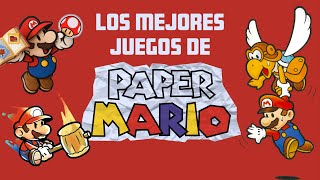 TOP 5:  LOS MEJORES JUEGOS DE PAPER MARIO