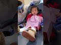 When a 2 year old tries to escape 😂[Pediatric Dentist]