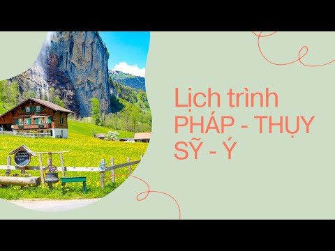 Video: Cách đi từ Venice đến Paris: Tàu & Chuyến bay