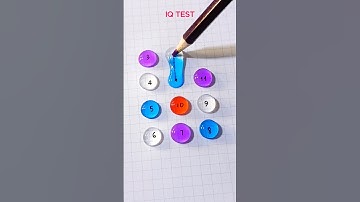 Nối hết các số - Chỉ một nét thôi 🥲  #shorts #drawing #iqtest #questions #solution