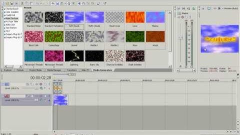 Sony Vegas 8.0 Pro - Tutorial - How to make a Title/Intro sequence