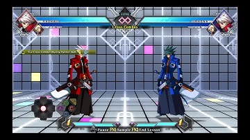 BLAZBLUE CROSS TAG BATTLE - Tactics Mode: Practical Application: Cross Combos