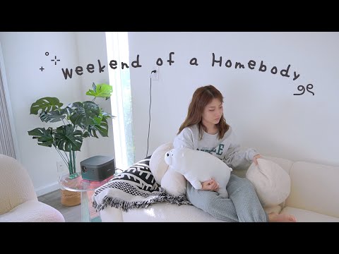 weekend of a homebody living alone 🧸౨ৎ⋆˚｡⋆