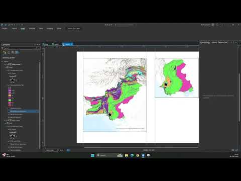 Step By Step Guide Creating A Geological Map Of A Country In ArcGIS Pro Part 5 7