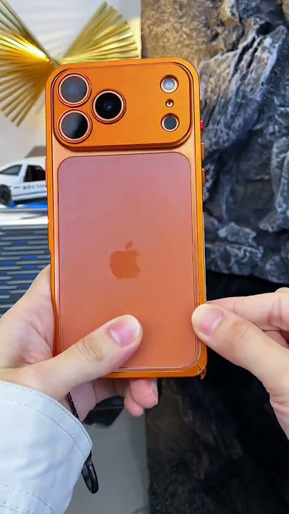 #Apple 17 simple style design mobile phone case! No back panel! Now the feel and heat