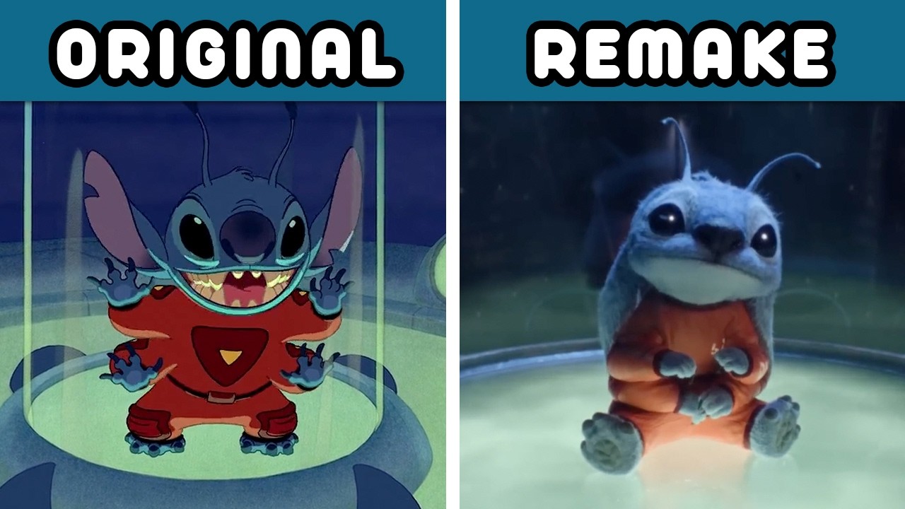 Every Disney Live-Action Remake Side-by-Side with the Original