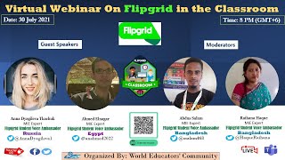Virtual Webinar On   Flipgrid in the Classroom  Part-2