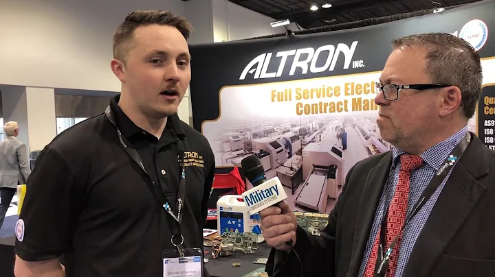 Altron Booth Video with Military Embedded Systems at AUVSI Xponential 2018