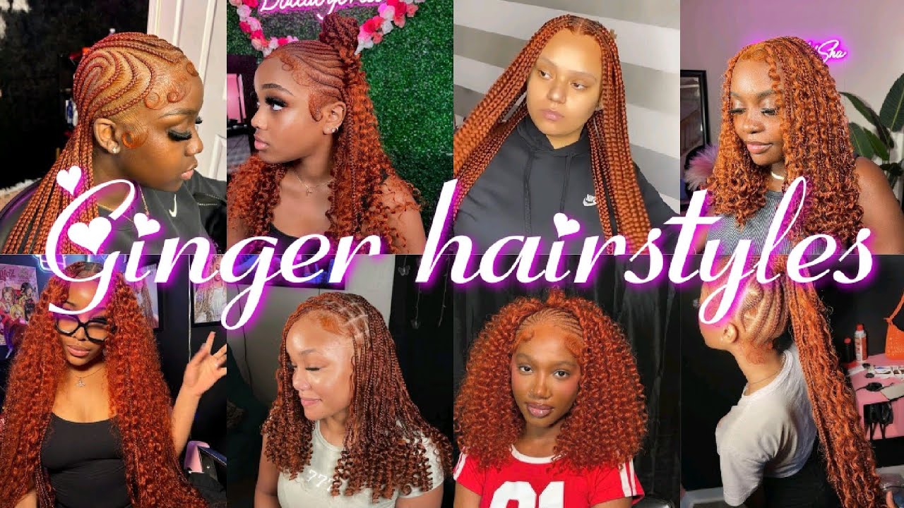 Cute ginger styles for black girls/