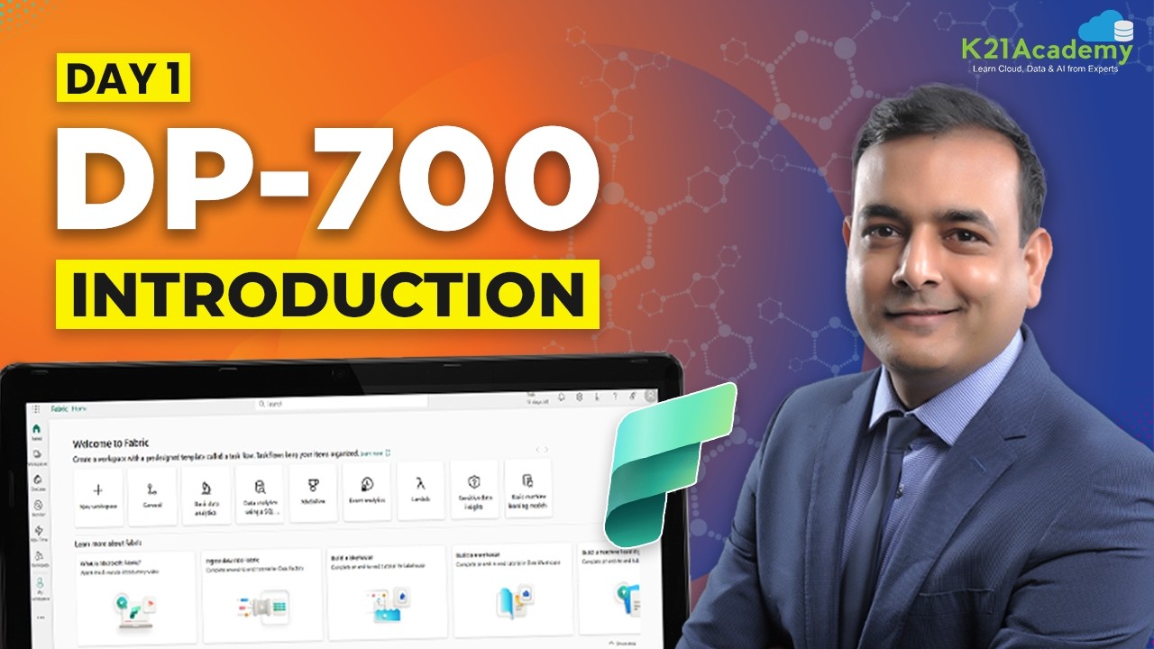 Introduction to DP-700 | Learn Fundamentals of Microsoft Fabric | Day 1 ...