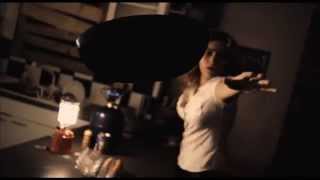 EVIL IN THE TIME OF HEROES  [Movie] Scene: Getting hit with a hot pan of eggs