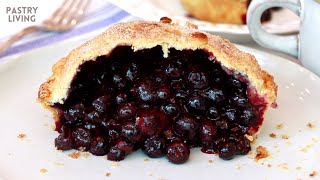 Amazing Blueberry Pie From Scratch | Pastry Living