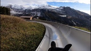 What $60 gets you in Switzerland 🇨🇭(Traveling Kandersteg- Alpine Coaster)