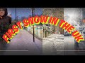 My First Vlog in the UK | Snow, Work &amp; Real Struggle