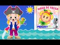 🦜La pirata Caradegata 🍓 Cuento infantile Podcast Hada de Fresa para aprender que robar no está bien