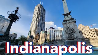 Downtown Indianapolis a place you must visit in Indiana