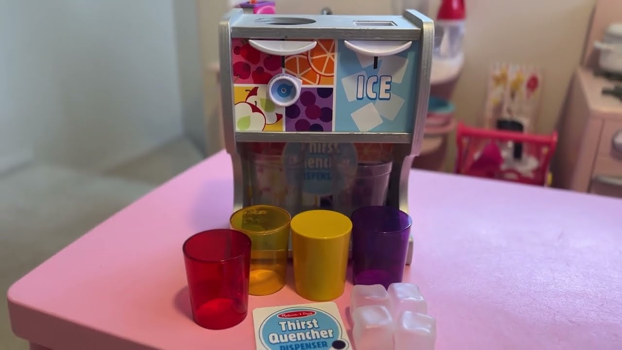 Melissa & Doug Drink Dispenser Review 🧃 Pretend Play Fun! 