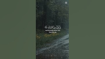 ومن آياته يريكم البرق خوفا وطمعا / القارئ محمد صديق المنشاوي 🔊💙