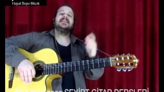 Gitar Dersi 9 Ritim Akor Bb - A Akorları Ve Akdeniz Akşamları