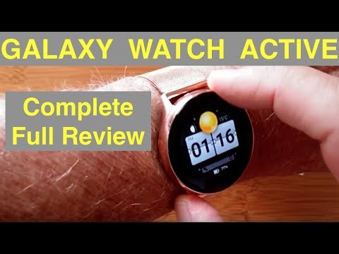 Samsung Galaxy Watch Active (FitBit Competitor) Women&rsquo;s Smartwatch: Full Extensive Review!