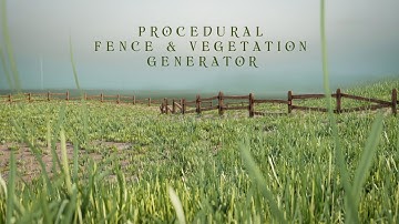 Procedural Dynamic Fence Using Blender